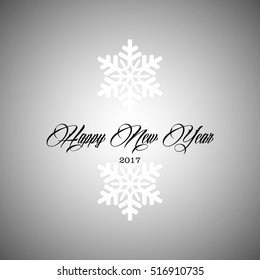 Colored happy new year background, Vector illustration