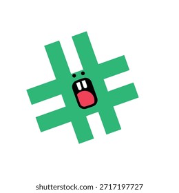 Etiqueta de colores aislados Gráficos de Illustrator