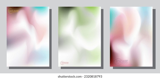 Colored haze. Colorful blurred background. Gradient for the template of the title page of a book, brochure or booklet. Background layout for web design, social network, interior and creative ideas
