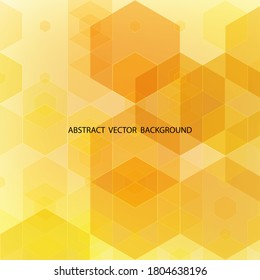 colored hexagon background. polygonal style