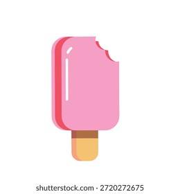 Farbiges Eis, einzelne Illustratorin
