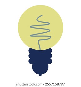 colored icon of a light bulb