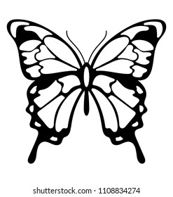 
Colored icon vector design of a Tiger Swallowtail Butterfly
