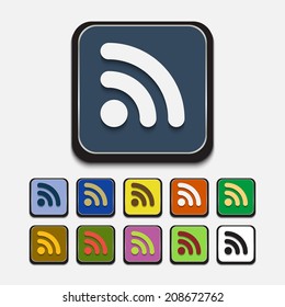 Colored icons, wifi