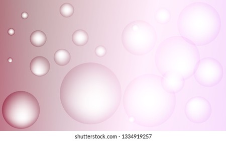 Colored illustration with blurred circles. For creative templates, cards, color covers set. Color Vector illustration