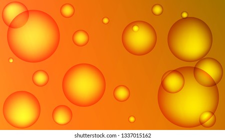 Colored illustration with blurred circles. For creative templates, cards, color covers set. Color Vector illustration