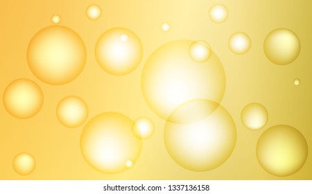 Colored illustration with blurred circles. For creative templates, cards, color covers set. Color Vector illustration
