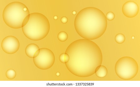Colored illustration with blurred circles. For creative templates, cards, color covers set. Color Vector illustration