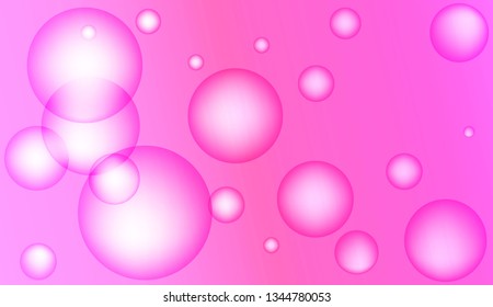Colored illustration with blurred circles. For creative templates, cards, color covers set. Color Vector illustration