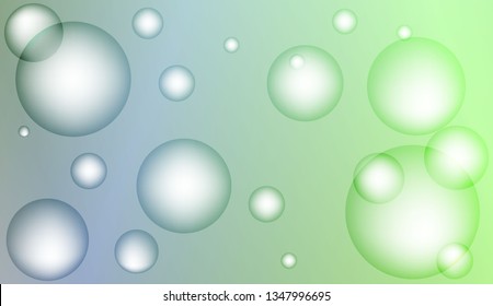 Colored illustration with blurred circles. For creative templates, cards, color covers set. Color Vector illustration