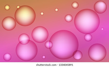 Colored illustration with blurred drops. For creative templates, cards, color covers set. Bright Gradient Color Vector illustration