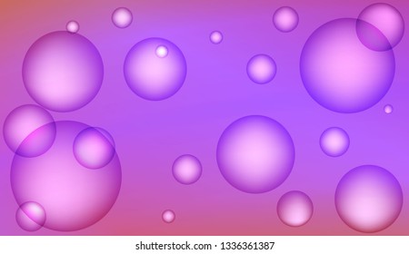 Colored illustration with blurred drops. For creative templates, cards, color covers set. Bright Gradient Color Vector illustration