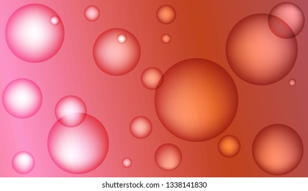 Colored illustration with blurred drops. For creative templates, cards, color covers set. Bright Gradient Color Vector illustration