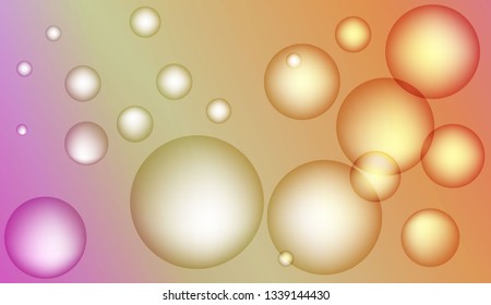Colored illustration with blurred drops. For creative templates, cards, color covers set. Bright Gradient Color Vector illustration
