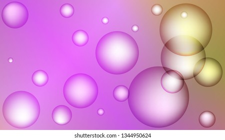 Colored illustration with blurred drops. For creative templates, cards, color covers set. Bright Gradient Color Vector illustration