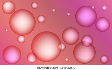 Colored illustration with blurred drops. For creative templates, cards, color covers set. Bright Gradient Color Vector illustration