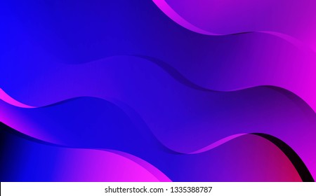 Colored Illustration In Marble Style With Gradient. Design For Cover Page, Poster, Banner Of Websites. Vector Illustration.