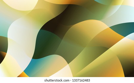Colored Illustration In Marble Style With Gradient. Design For Your Header Page, Ad, Poster, Banner. Vector Illustration