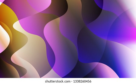 Colored Illustration In Marble Style With Gradient. For Design Flyer, Banner, Landing Page. Vector Illustration with Color Gradient.