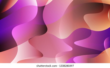 Colored Illustration In Marble Style With Gradient. For Design Flyer, Banner, Landing Page. Vector Illustration with Color Gradient.