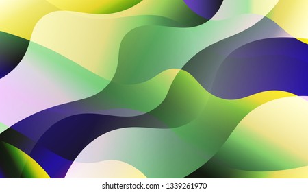 Colored Illustration In Marble Style With Gradient. Design For Your Header Page, Ad, Poster, Banner. Vector Illustration