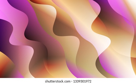 Colored Illustration In Marble Style With Gradient. Design For Your Header Page, Ad, Poster, Banner. Vector Illustration
