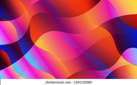 Colored Illustration In Marble Style With Gradient. For Flyer, Brochure, Booklet And Websites Design Vector Illustration with Color Gradient