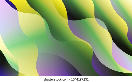 Colored Illustration In Marble Style With Gradient. Design For Your Header Page, Ad, Poster, Banner. Vector Illustration