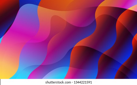 Colored Illustration In Marble Style With Gradient. Design For Your Header Page, Ad, Poster, Banner. Vector Illustration