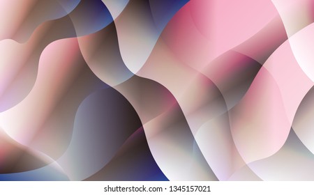 Colored Illustration In Marble Style With Gradient. Design For Your Header Page, Ad, Poster, Banner. Vector Illustration