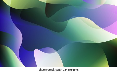 Colored Illustration In Marble Style With Gradient. For Cover Page, Landing Page, Banner. Vector Illustration with Color Gradient.