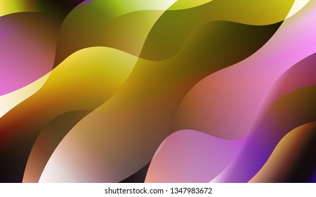 Colored Illustration In Marble Style With Gradient. For Cover Page, Landing Page, Banner. Vector Illustration with Color Gradient.