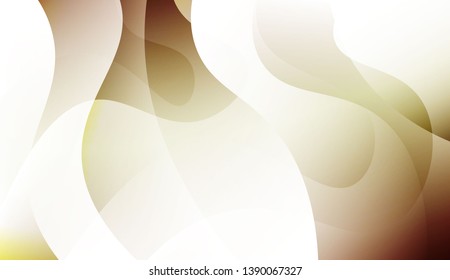 Colored Illustration In Wave Style With Gradient. For Your Design Wallpaper, Presentation, Banner, Flyer, Cover Page, Landing Page. Colorful Vector Illustration