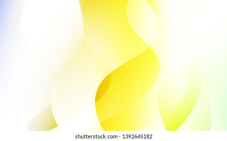 Colored Illustration In Wave Style With Gradient. For Your Design Wallpaper, Presentation, Banner, Flyer, Cover Page, Landing Page. Colorful Vector Illustration