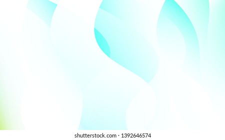 Colored Illustration In Wave Style With Gradient. For Your Design Wallpaper, Presentation, Banner, Flyer, Cover Page, Landing Page. Colorful Vector Illustration