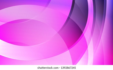 Colored Illustration In Wave Style With Gradient. For Your Design Wallpaper, Presentation, Banner, Flyer, Cover Page, Landing Page. Colorful Vector Illustration
