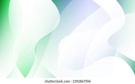 Colored Illustration In Wave Style With Gradient. For Your Design Wallpaper, Presentation, Banner, Flyer, Cover Page, Landing Page. Colorful Vector Illustration