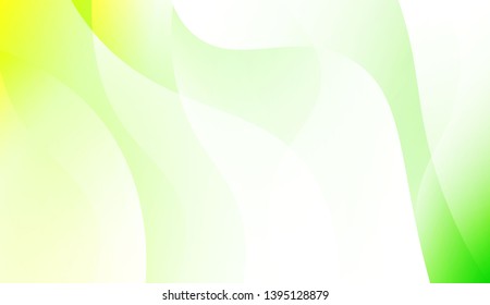 Colored Illustration In Wave Style With Gradient. For Your Design Wallpaper, Presentation, Banner, Flyer, Cover Page, Landing Page. Colorful Vector Illustration