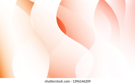 Colored Illustration In Wave Style With Gradient. For Your Design Wallpaper, Presentation, Banner, Flyer, Cover Page, Landing Page. Colorful Vector Illustration
