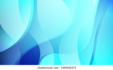 Colored Illustration In Wave Style With Gradient. For Your Design Wallpaper, Presentation, Banner, Flyer, Cover Page, Landing Page. Colorful Vector Illustration