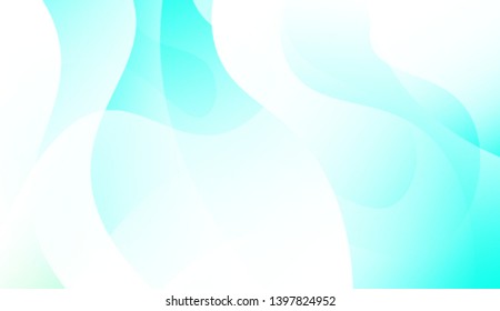 Colored Illustration In Wave Style With Gradient. For Your Design Wallpaper, Presentation, Banner, Flyer, Cover Page, Landing Page. Colorful Vector Illustration