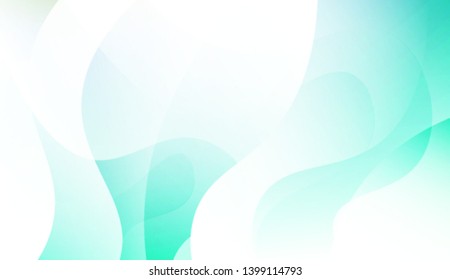 Colored Illustration In Wave Style With Gradient. For Your Design Wallpaper, Presentation, Banner, Flyer, Cover Page, Landing Page. Colorful Vector Illustration