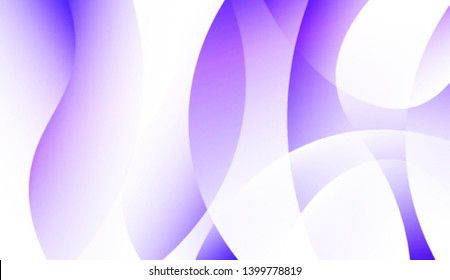 Colored Illustration In Wave Style With Gradient. For Your Design Wallpaper, Presentation, Banner, Flyer, Cover Page, Landing Page. Colorful Vector Illustration
