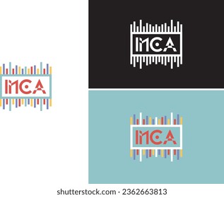 diseño de logotipo de estilo inca colorido