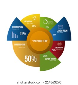 a colored infographic with text and icons for data management