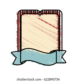 colored label banner stamp