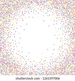 colored letters placed in a chaotic manner. International Children's Day. eps 10