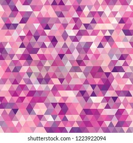 colored lilac triangles. colorful background