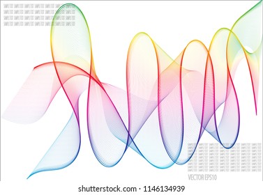 Colored line abstract pattern background,EPS10