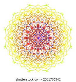 Fondo de patrón abstracto de dibujo de línea de color.Eps10. Vector.